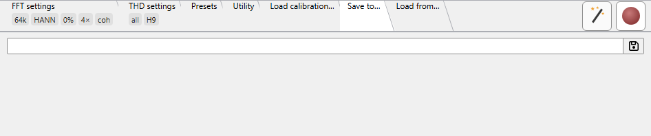 Save to tab